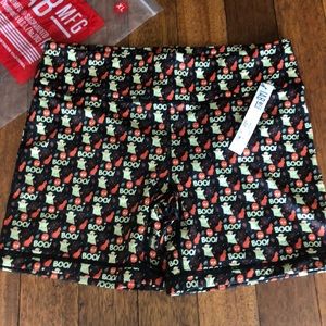 NWT IAB Halloween Print Crossfit Running Shorts